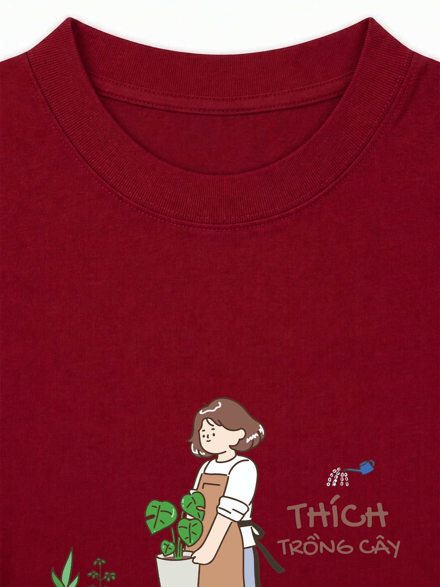 Áo Thun Relaxed Fit Thích Trồng Cây