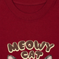 Áo Thun Relaxed Fit  Meowy Cat Cream
