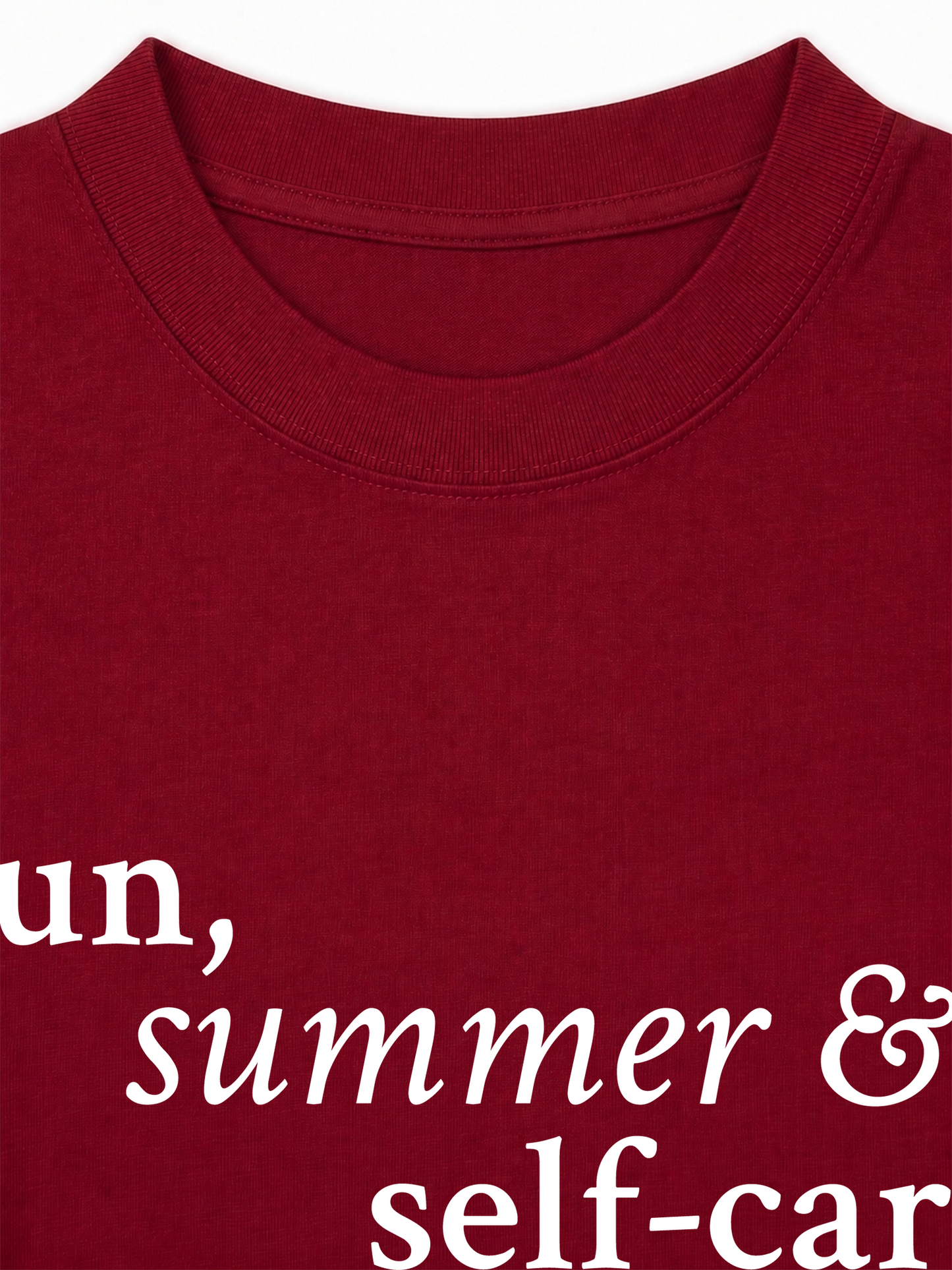 Áo Thun Relaxed Fit Sun Summer & Self Care