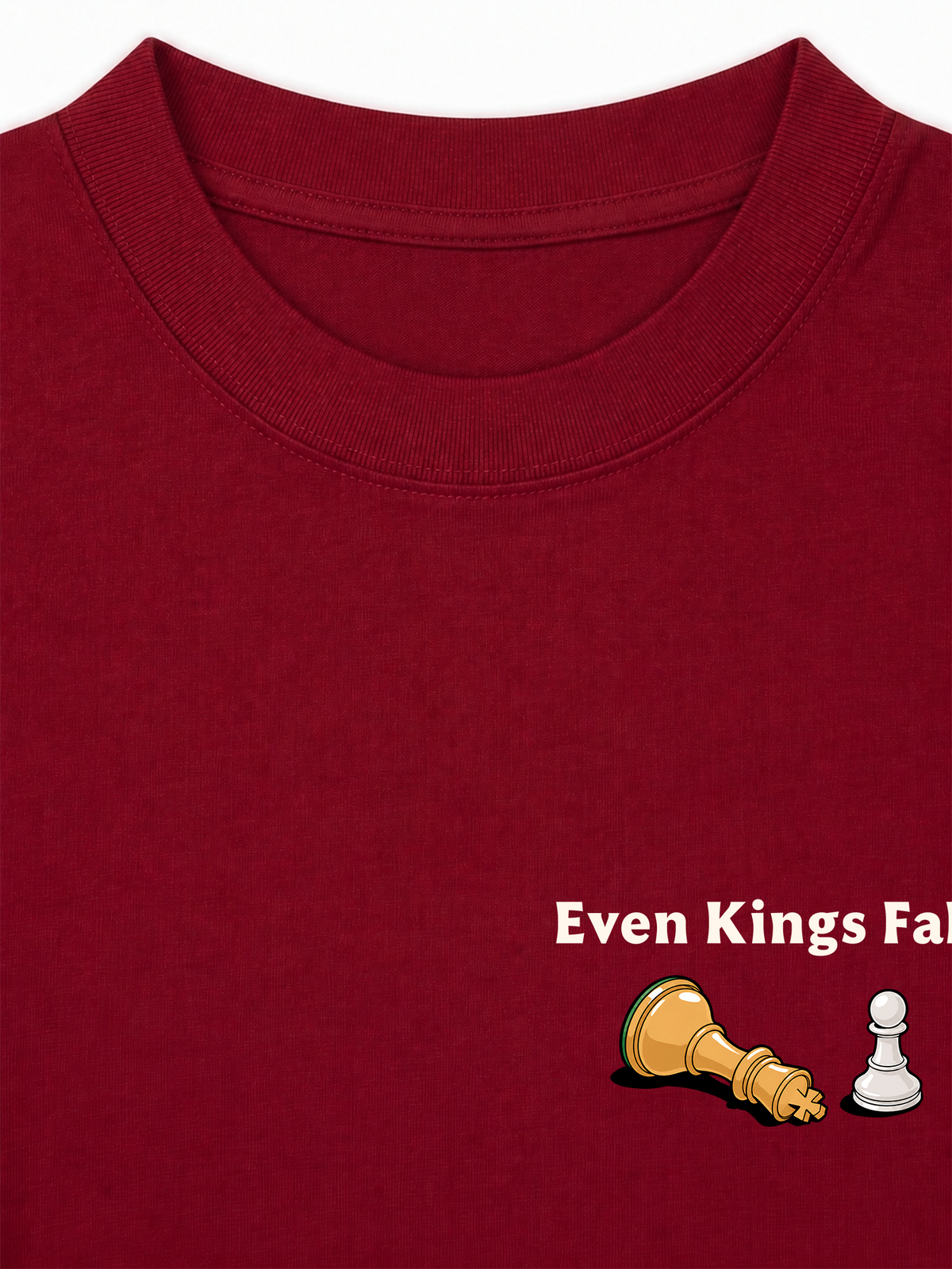 Áo Thun Relaxed Fit Even Kings Fall