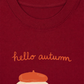 Áo Thun Relaxed Fit Hello Autumn Puppy