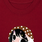 Áo Thun Relaxed Fit Little Girl Brown Dots