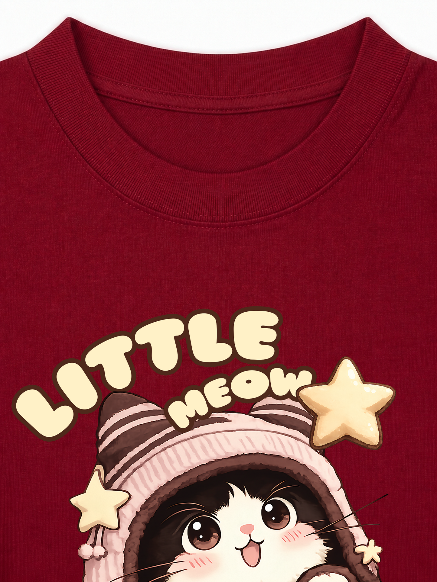 Áo Thun Relaxed Fit Little Meow