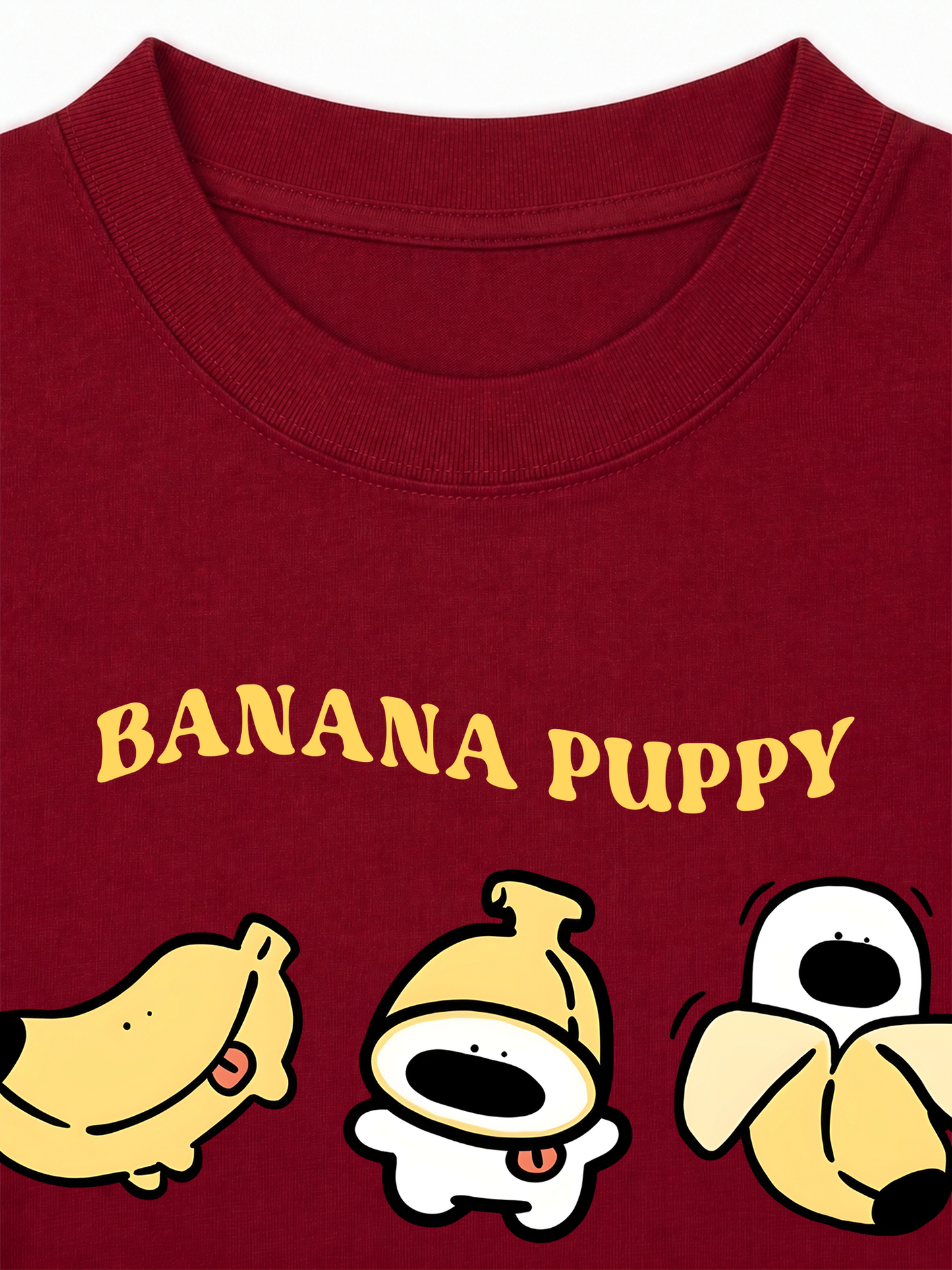 Áo Thun Relaxed Fit Banana Puppy