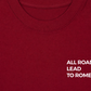 Áo Thun Relaxed Fit All Roads Lead To Rome