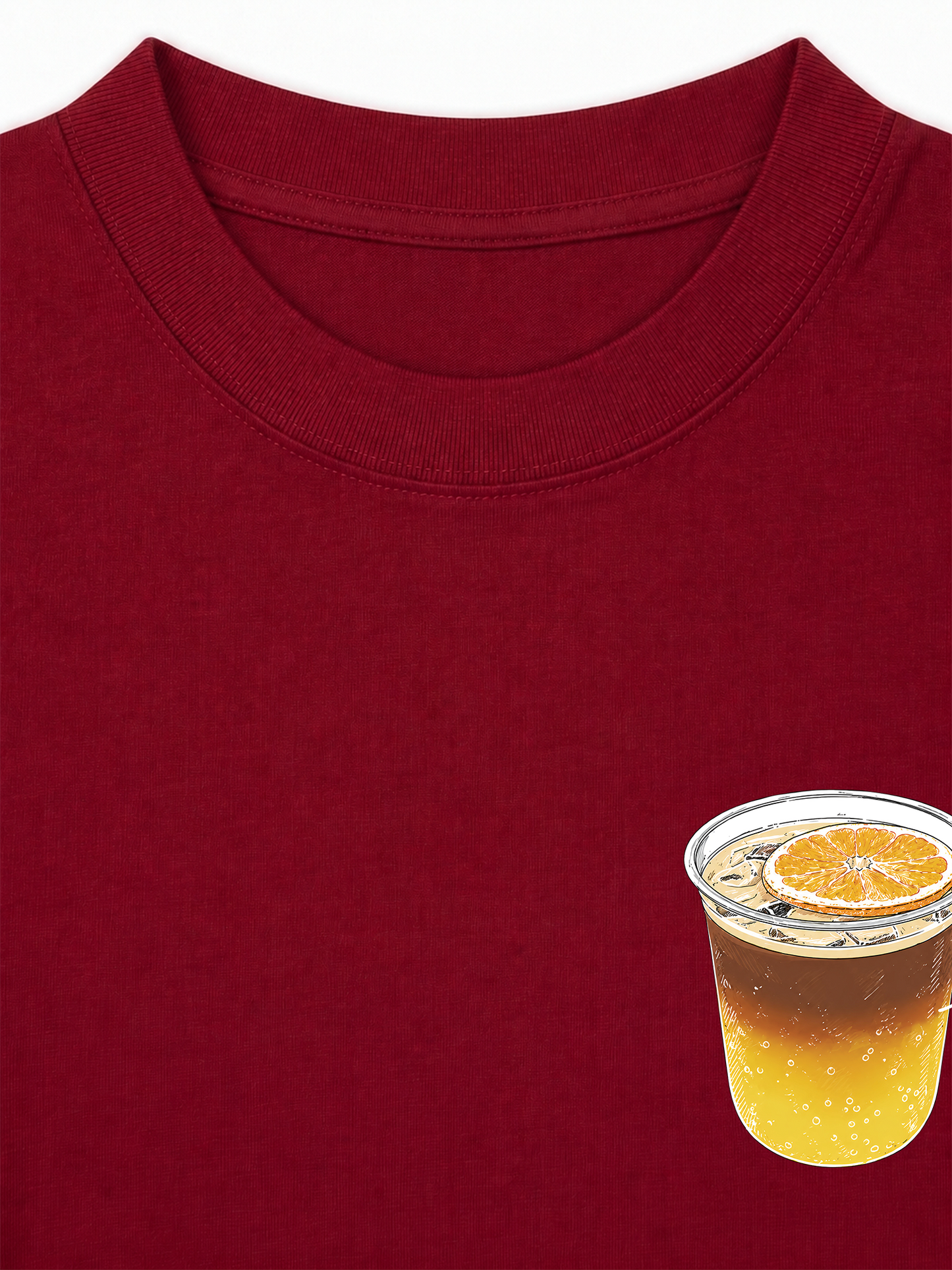 Áo Thun Relaxed Fit Orange Americano