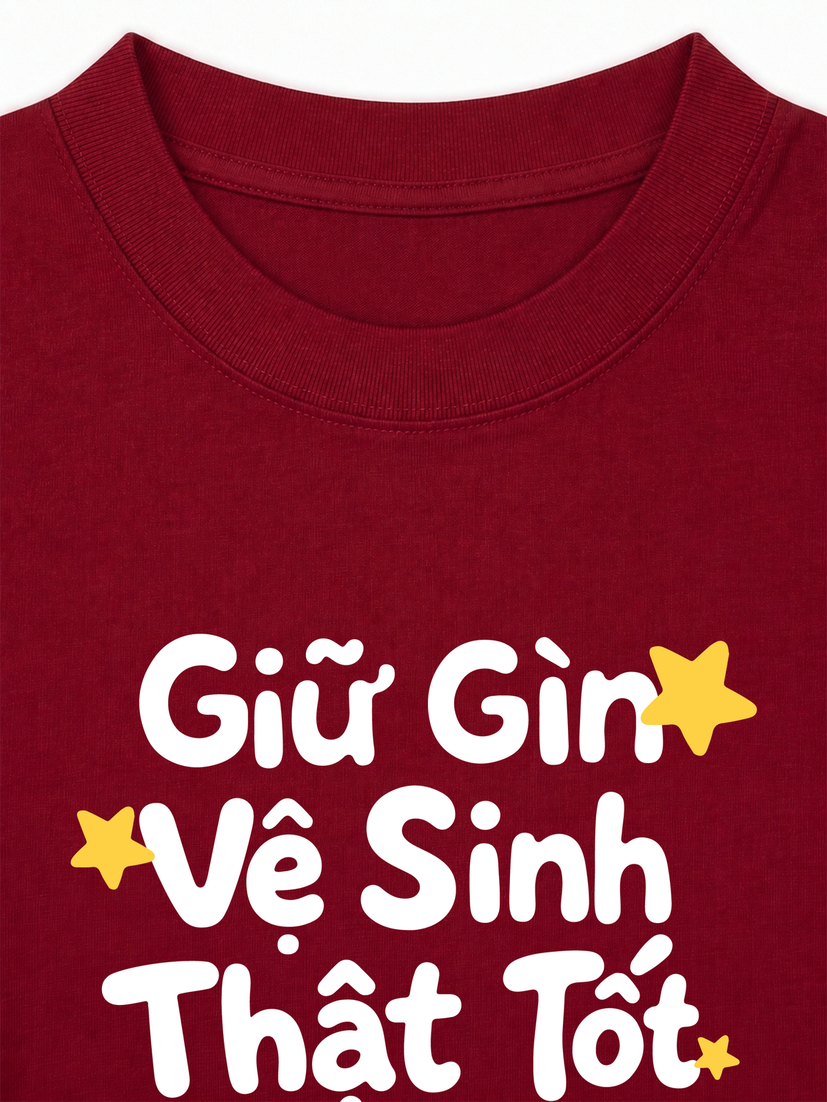 Áo Thun Relaxed Fit Giữ Gìn Vệ Sinh Thật Tốt