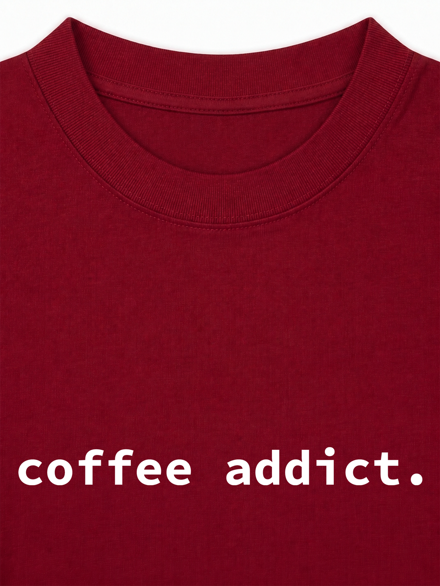 Áo Thun Relaxed Fit Coffee Addict