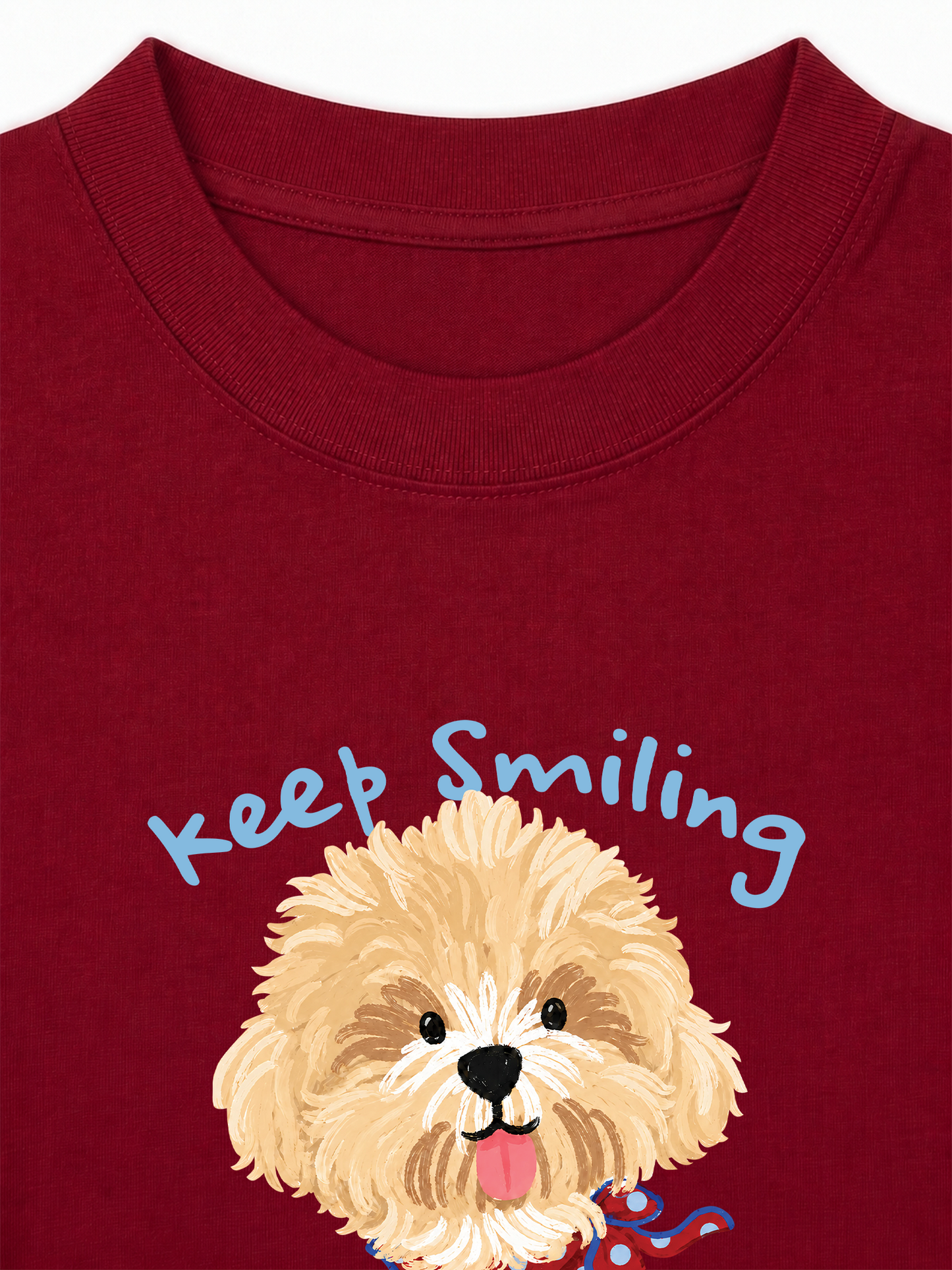 Áo Thun Relaxed Fit Keep Smiling
