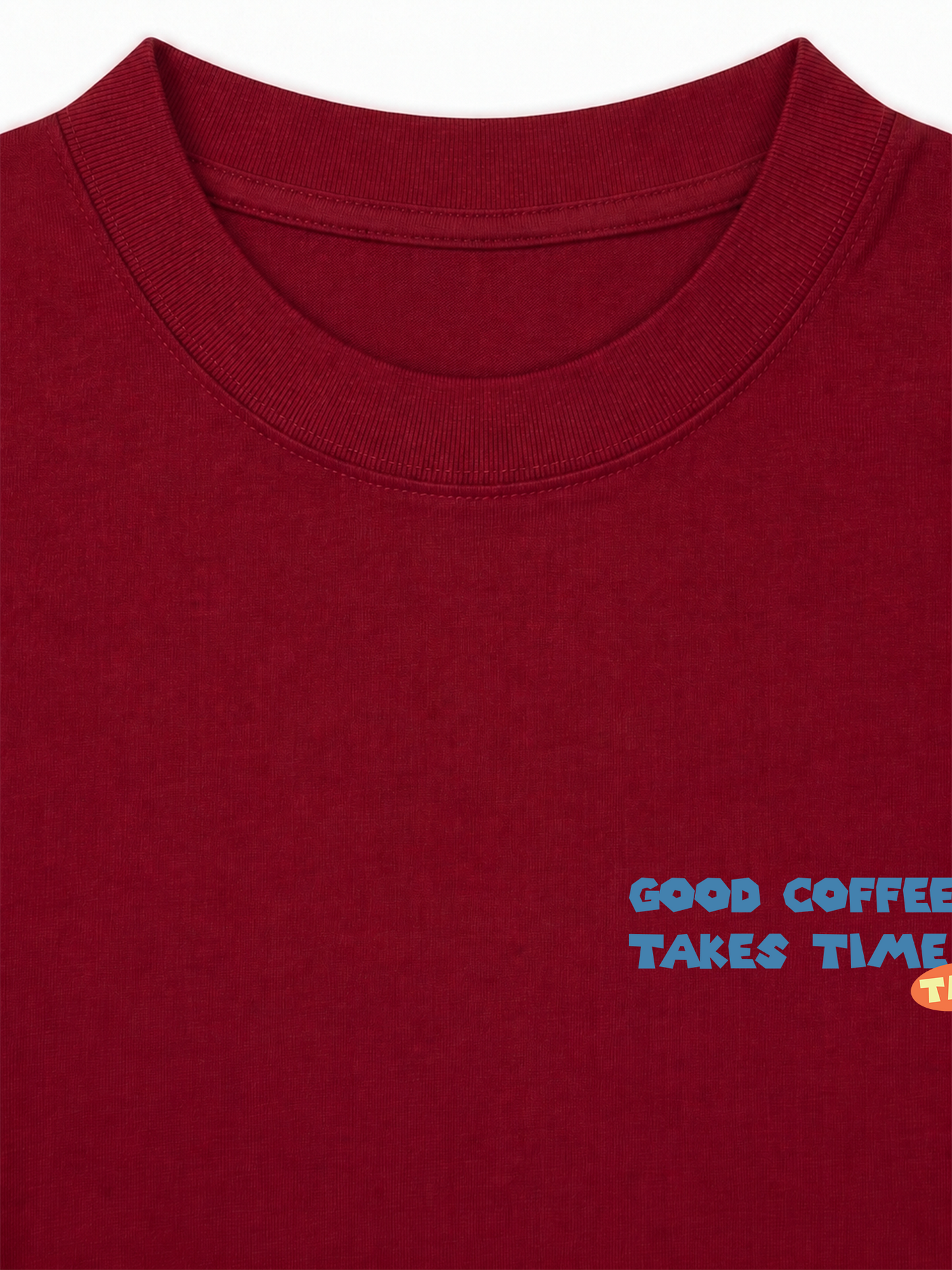 Áo Thun Relaxed Fit Good Coffee Take Time