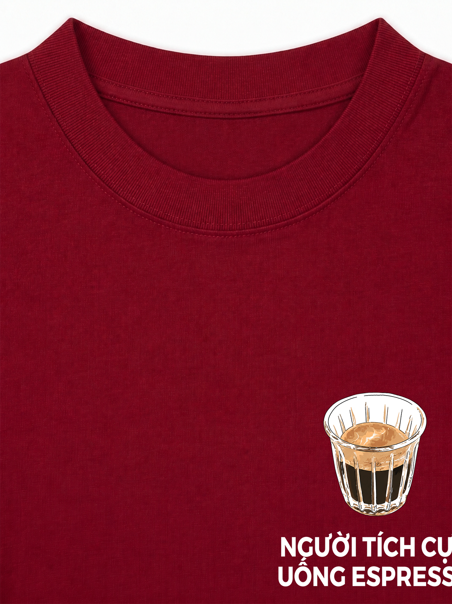 Áo Thun Relaxed Fit Người Tích Cực Uống Espresso 2