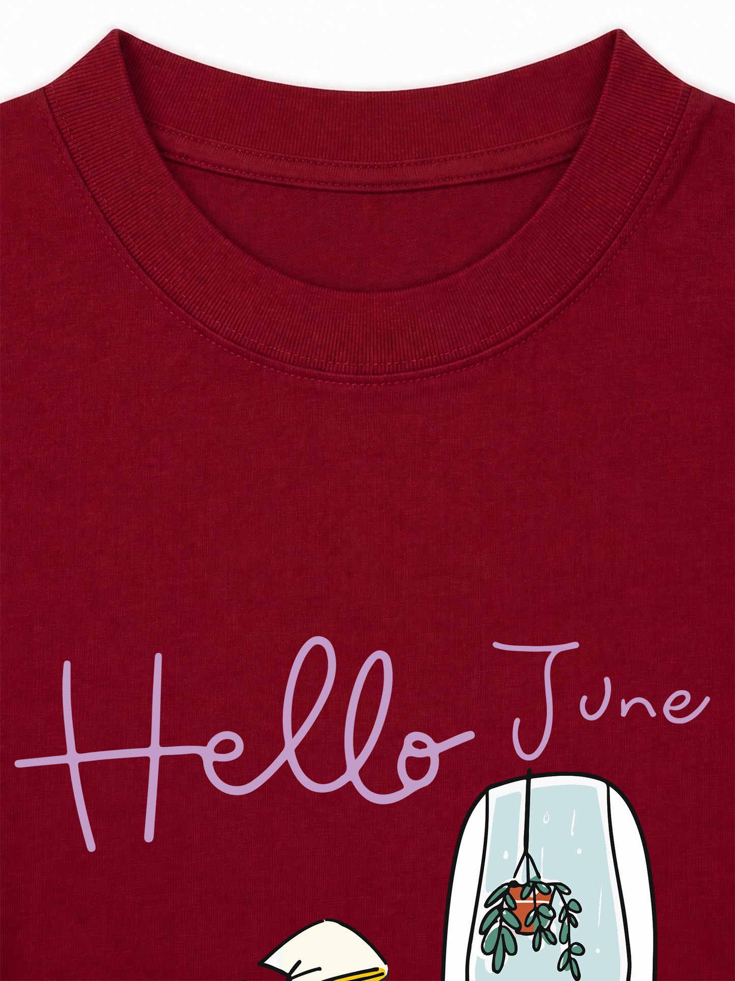 Áo Thun Relaxed Fit Hello June