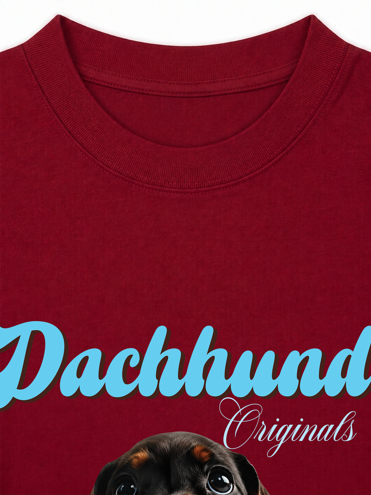 Áo Thun Relaxed Fit Originals Couple Dachhund