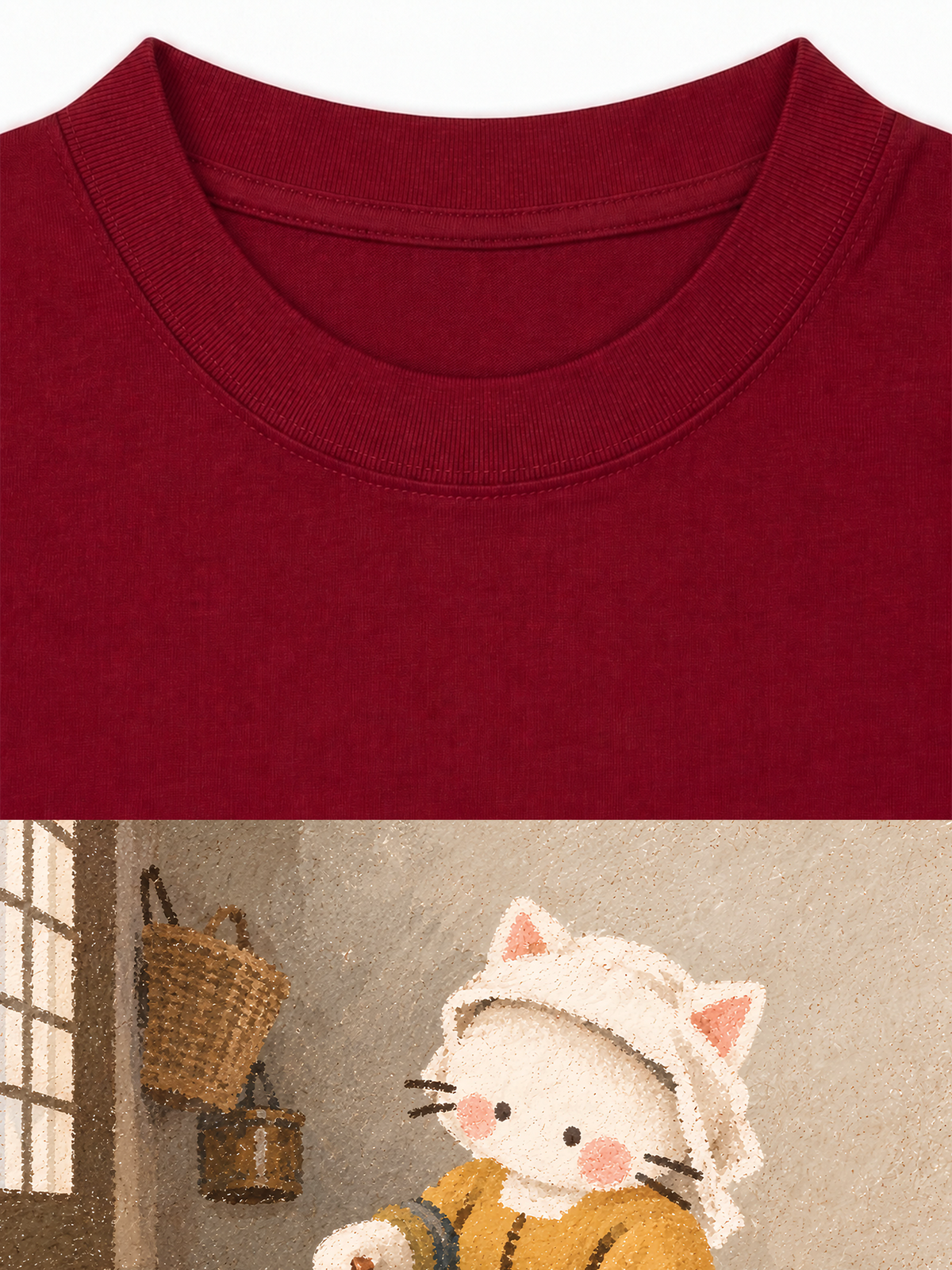 Áo Thun Relaxed Fit The Milkcat