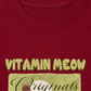 Áo Thun Relaxed Fit  Vitamin Meow With Duck