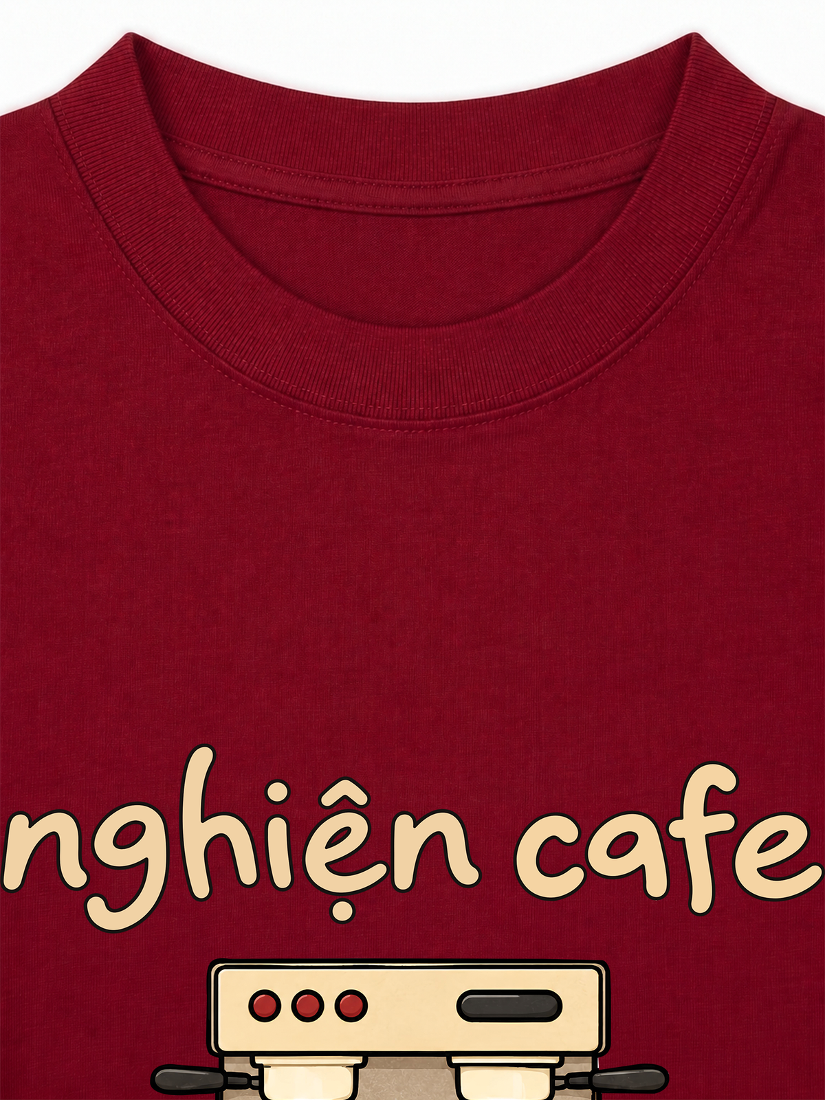 Áo Thun Relaxed Fit Nghiện Cafe