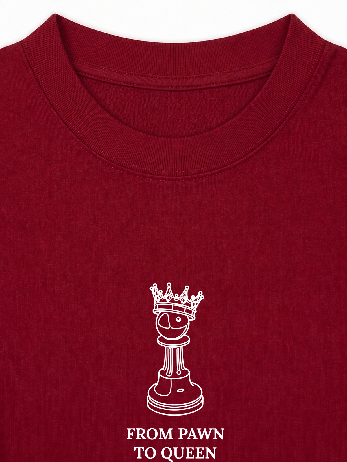 Áo Thun Relaxed Fit From Pawn To Queen