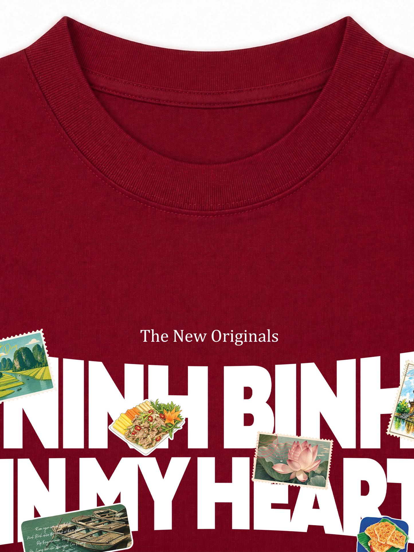 Áo Thun Relaxed Fit Ninh Binh In My Heart