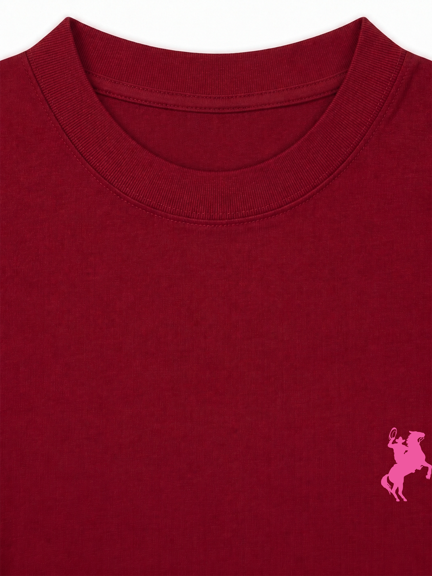 Áo Thun Relaxed Fit  Pink Cowboy