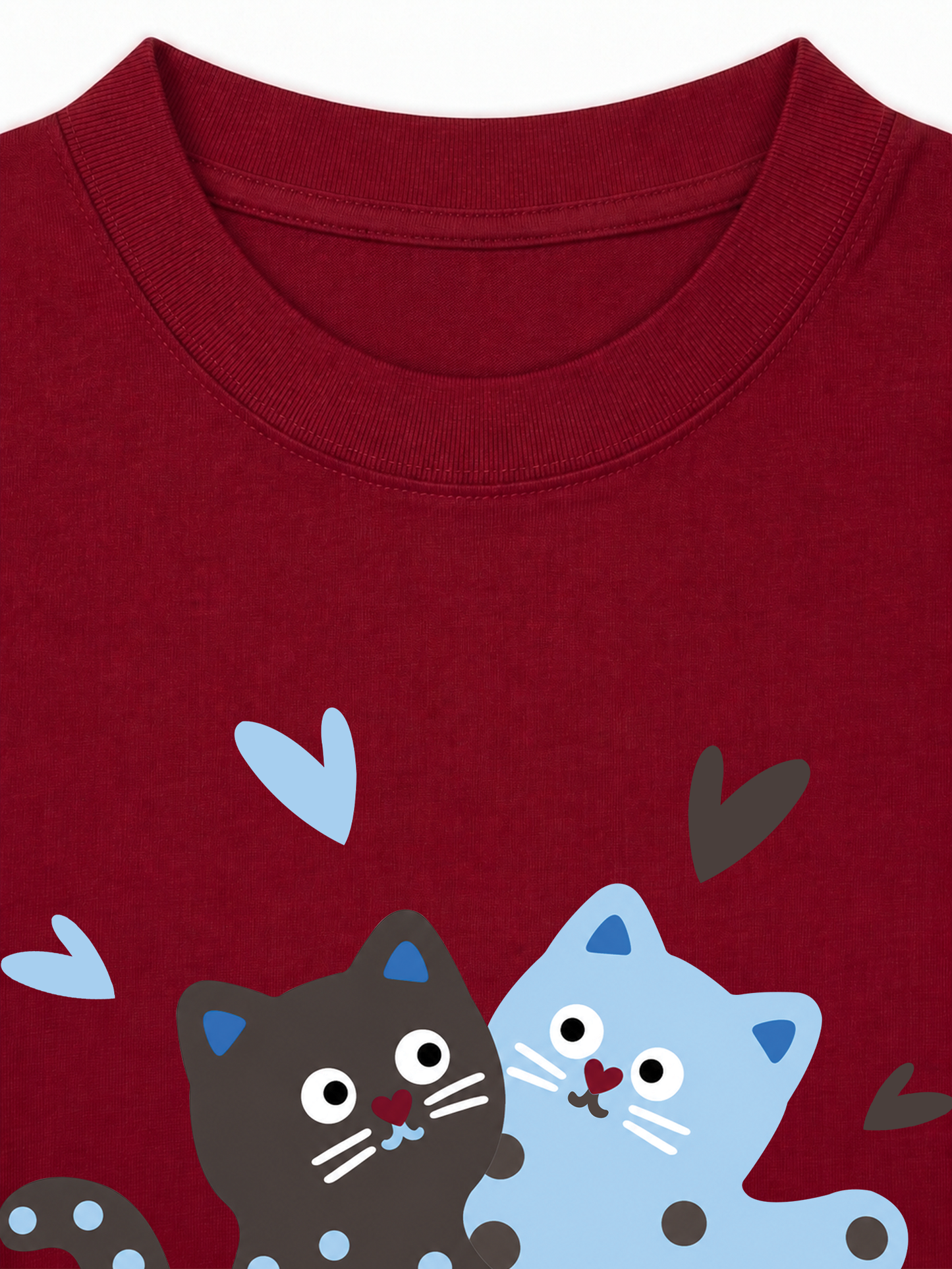 Áo Thun Relaxed Fit Cat Love