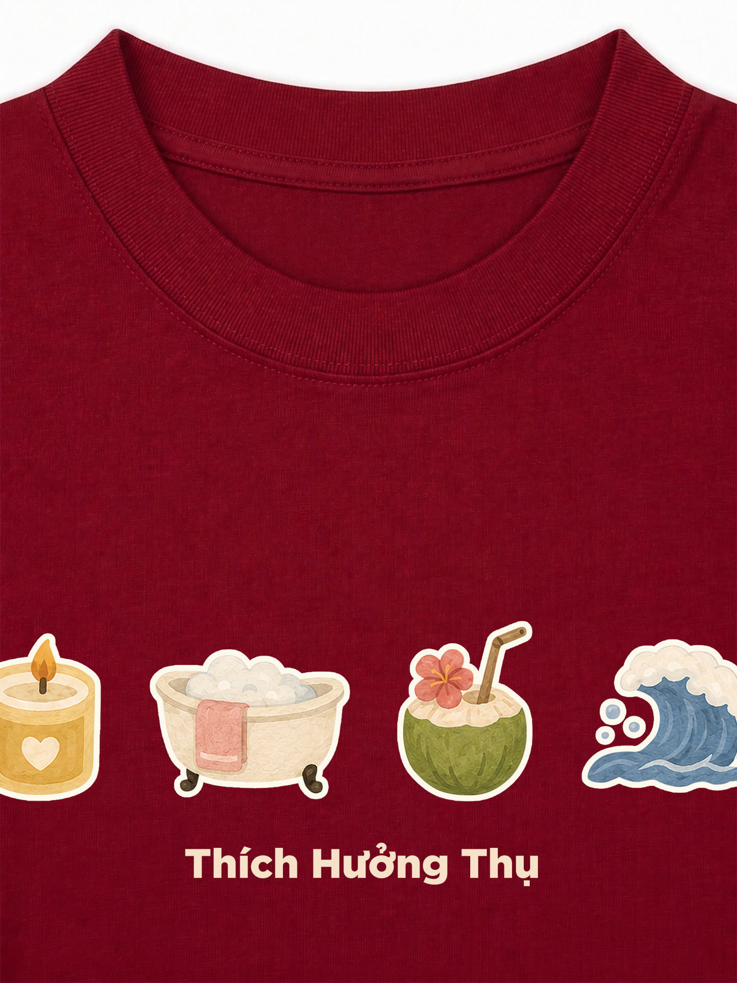 Áo Thun Relaxed Fit Thích Hưởng Thụ