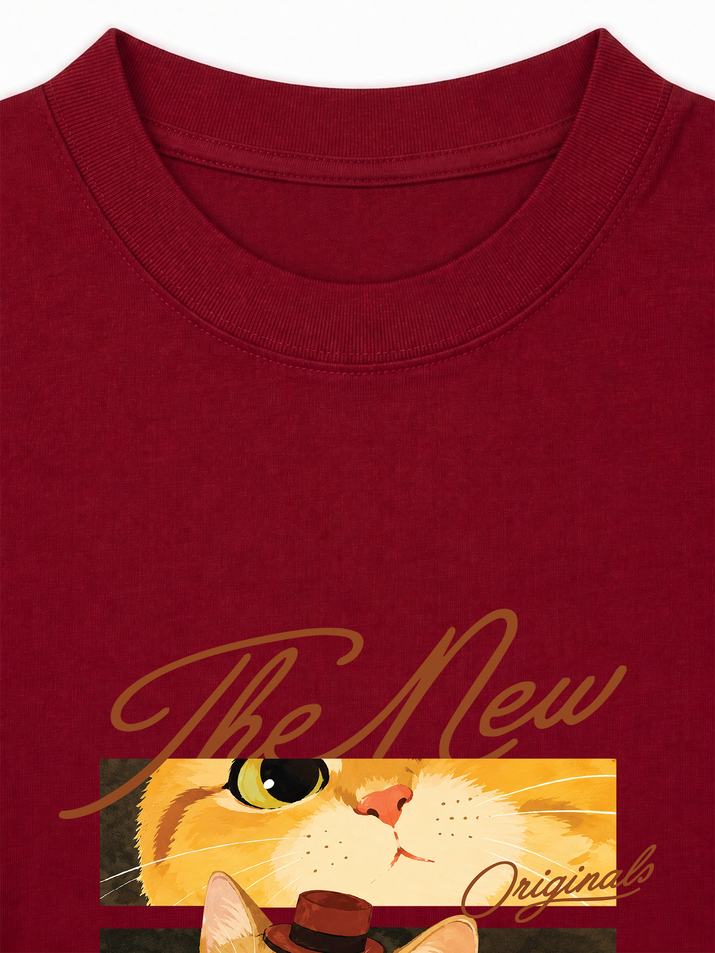 Áo Thun Relaxed Fit Fragments of Curiosity Meow