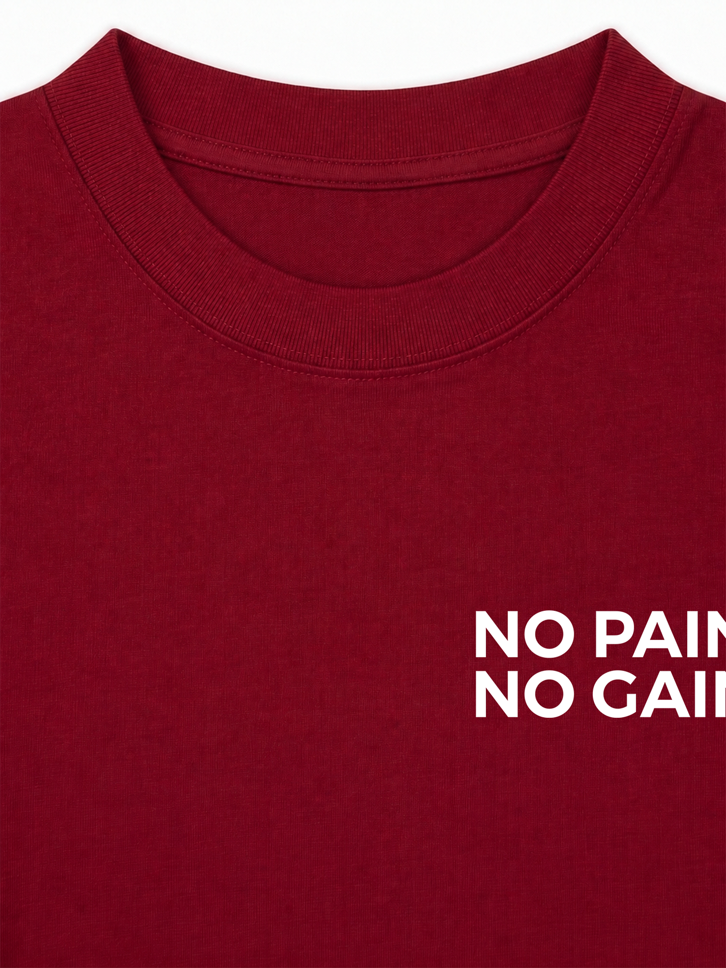 Áo Thun Relaxed Fit No Pain No Gain