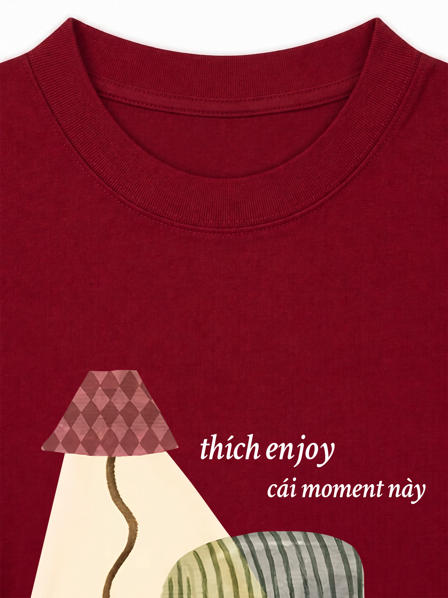 Áo Thun Relaxed Fit Thích Enjoy Cái Moment Này