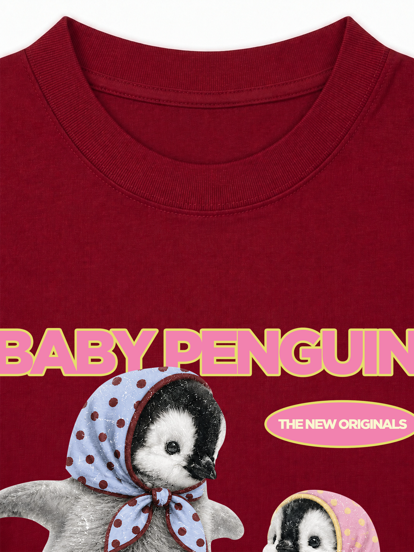 Áo Thun Relaxed Fit Baby Penguin