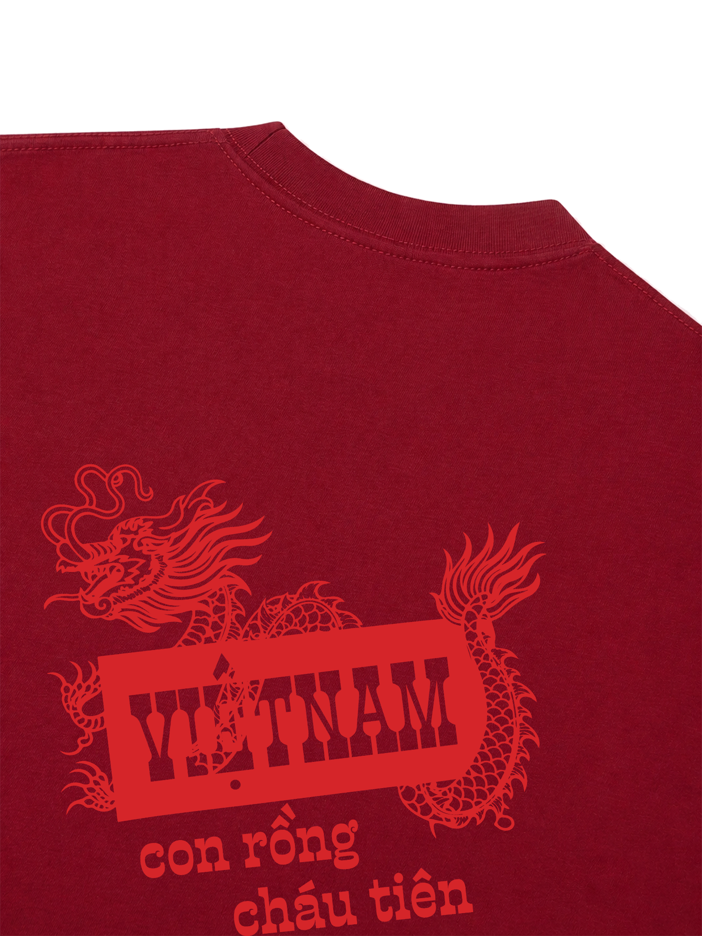 Áo Thun Relaxed Fit Việt Nam Con Rồng Cháu Tiên