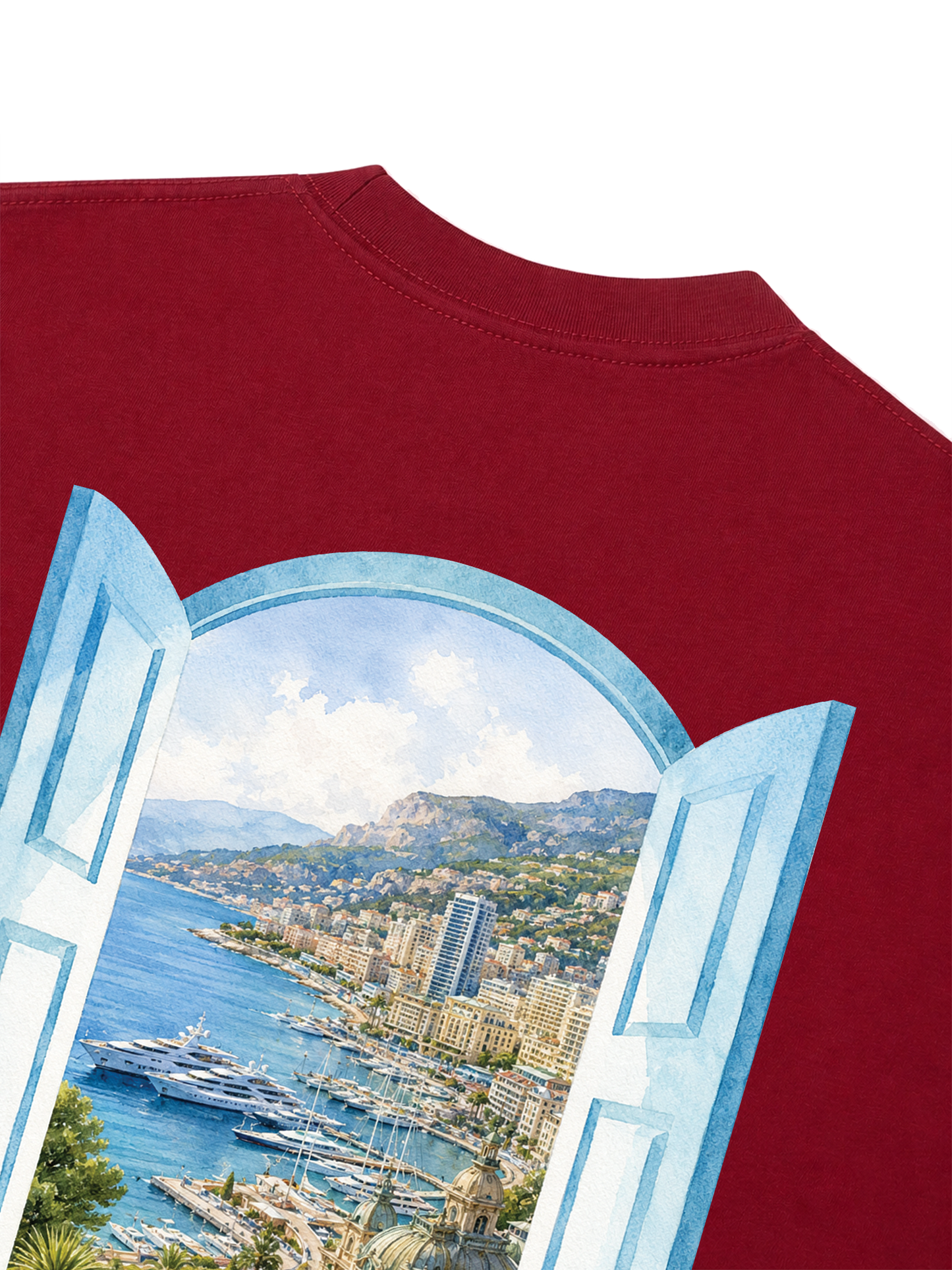 Áo Thun Relaxed Fit Monaco