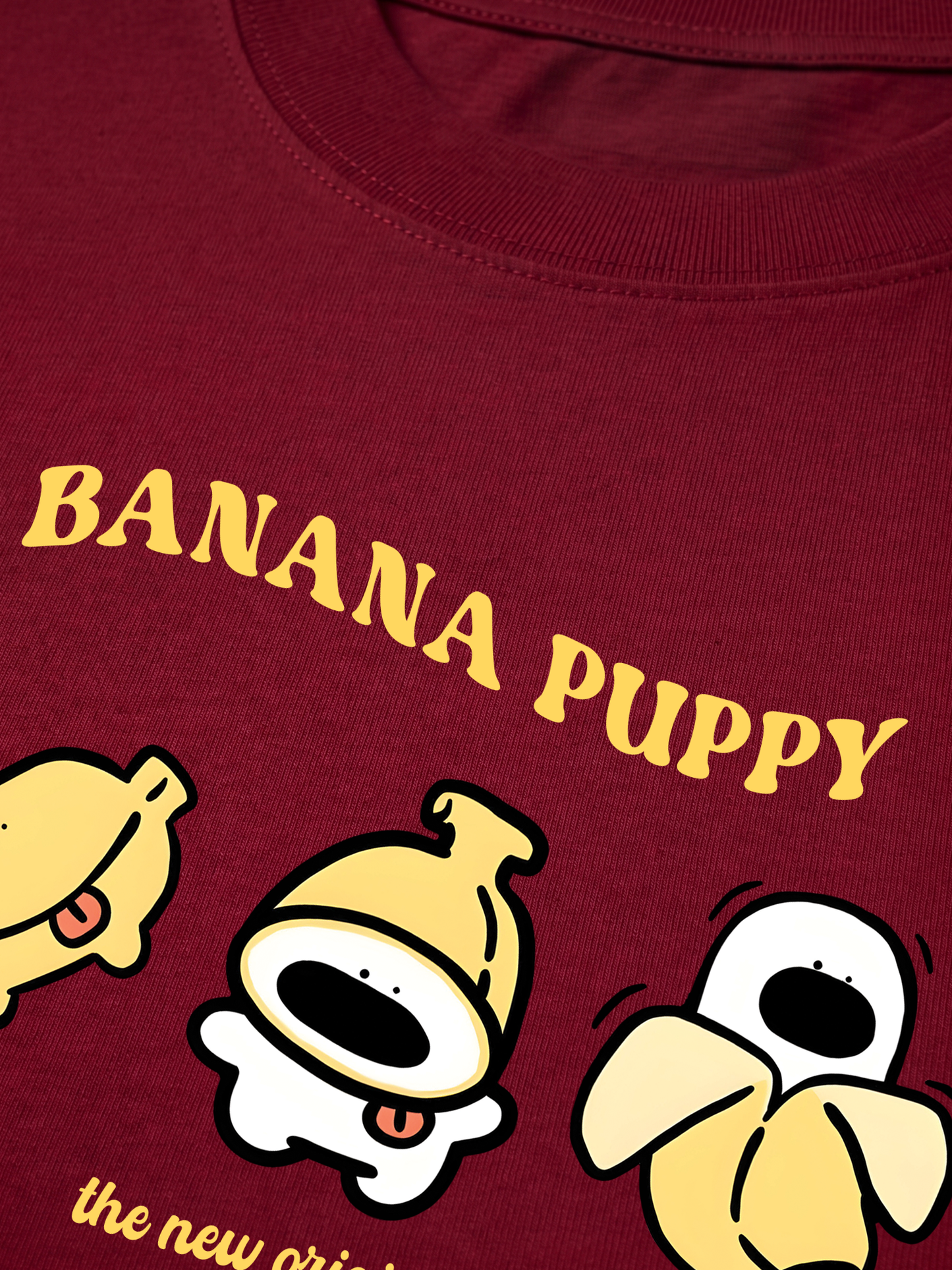 Áo Thun Relaxed Fit Banana Puppy