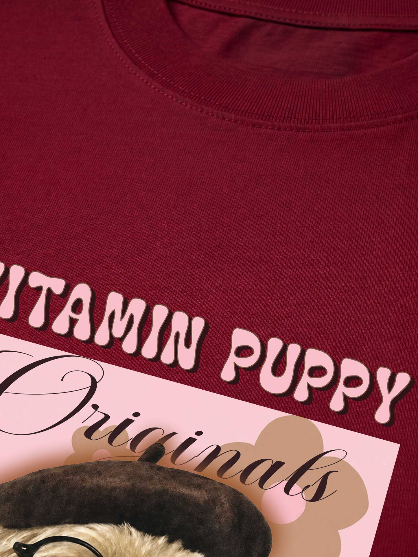 Áo Thun Relaxed Fit Vitamin Puppy