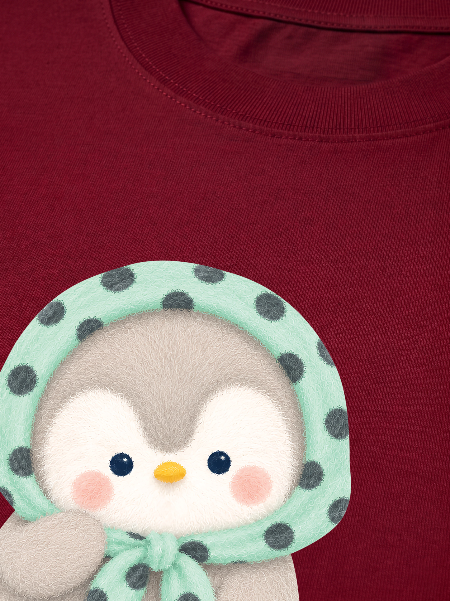 Áo Thun Relaxed Fit Penguin Babe