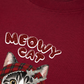 Áo Thun Relaxed Fit Meowy Cat Red Xmas Plaid