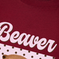 Áo Thun Relaxed Fit Animal Mood Sweet Beaver