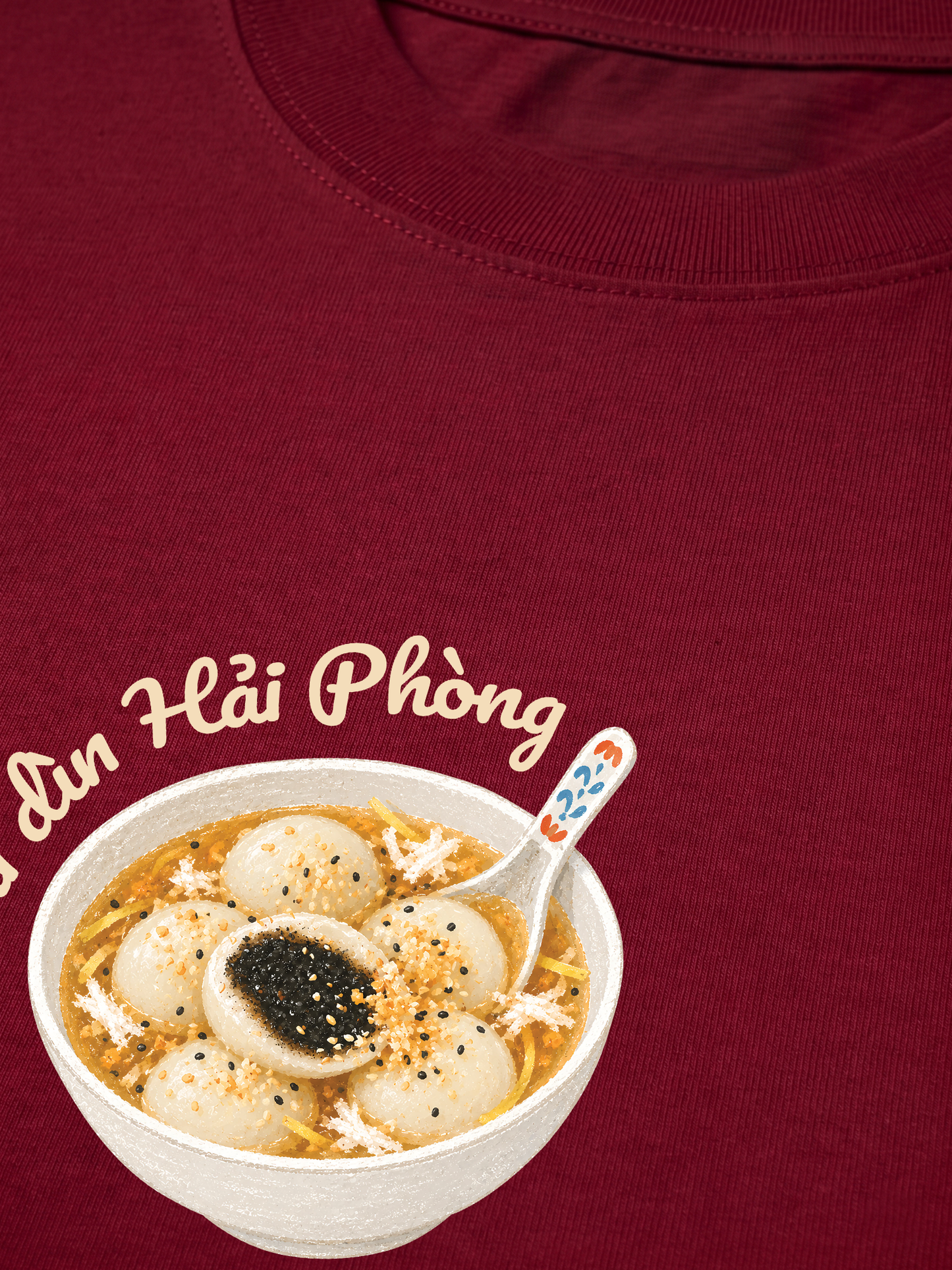 Áo Thun Relaxed Fit Sủi Dìn Hải Phòng