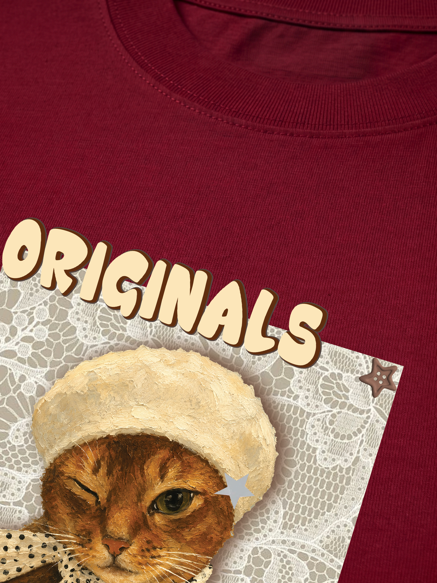 Áo Thun Relaxed Fit Originals Angle Meow