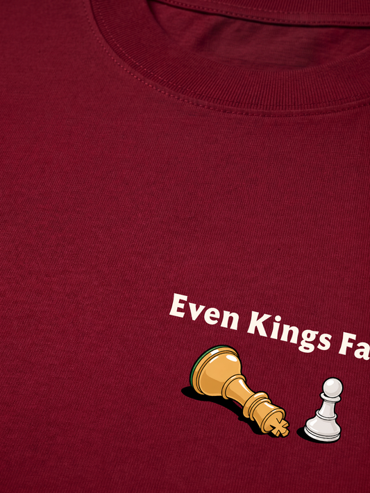 Áo Thun Relaxed Fit Even Kings Fall