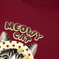 Áo Thun Relaxed Fit  Meowy Cat Cream