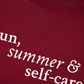 Áo Thun Relaxed Fit Sun Summer & Self Care