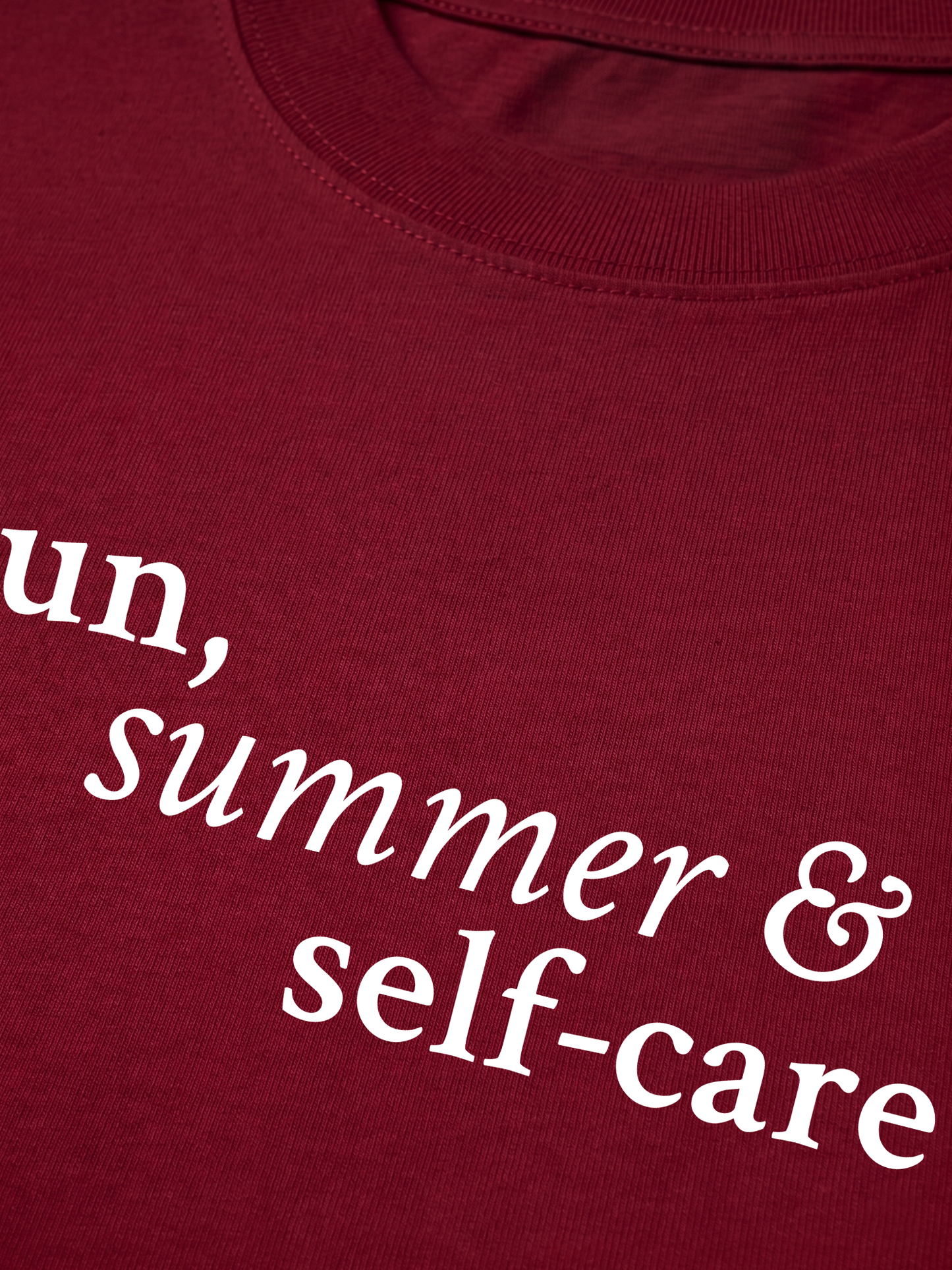 Áo Thun Relaxed Fit Sun Summer & Self Care