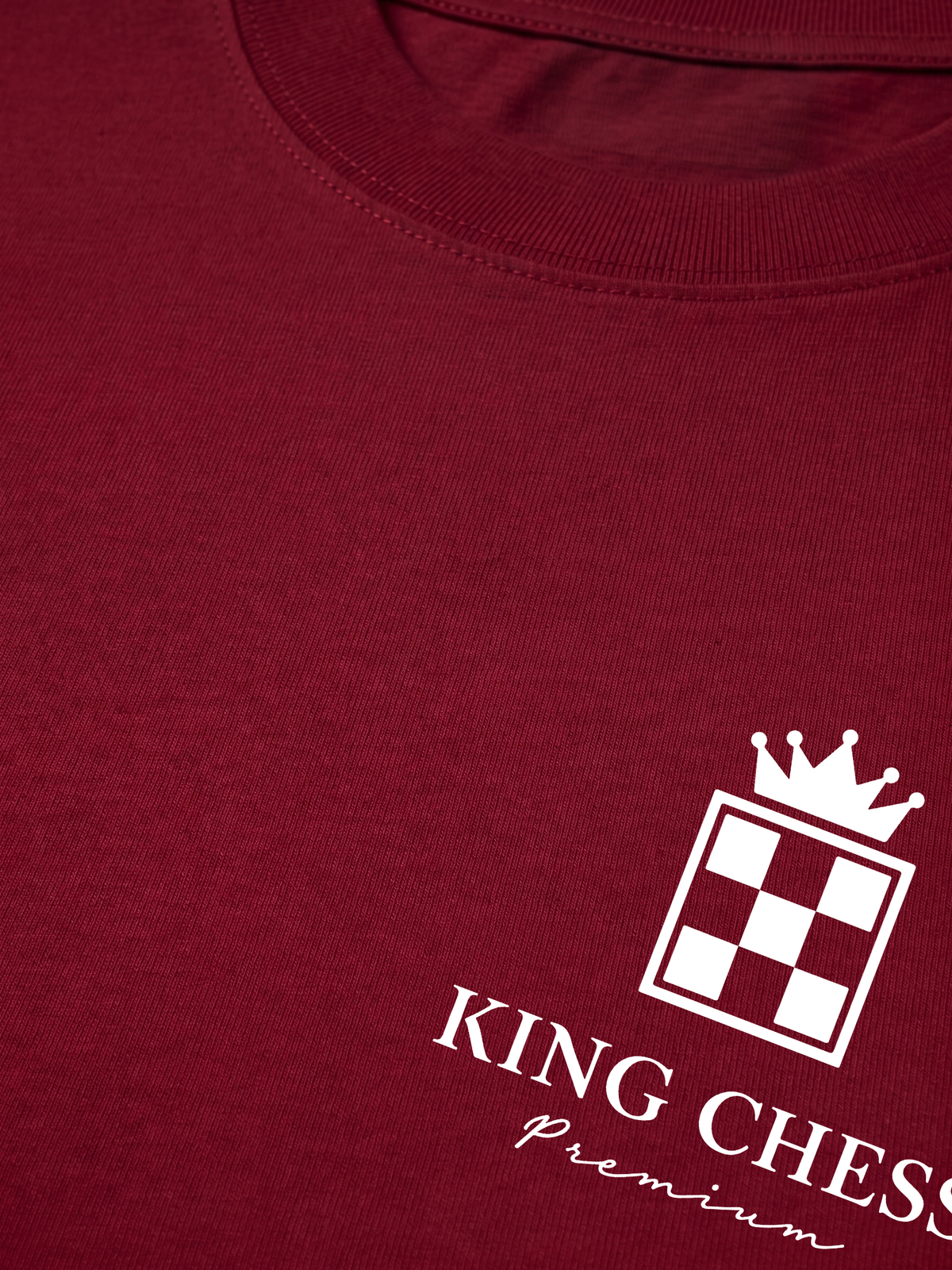Áo Thun Relaxed Fit King Chess