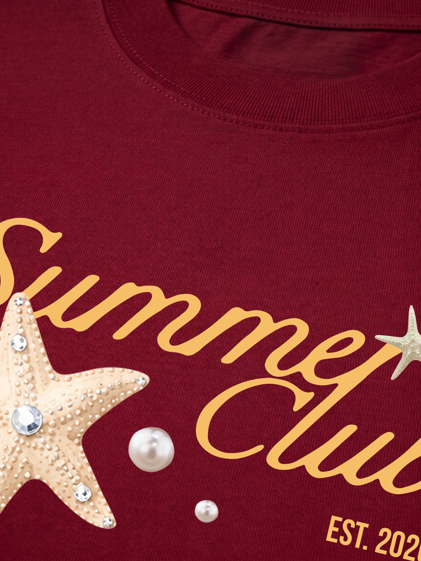 Áo Thun Relaxed Fit Summer Club