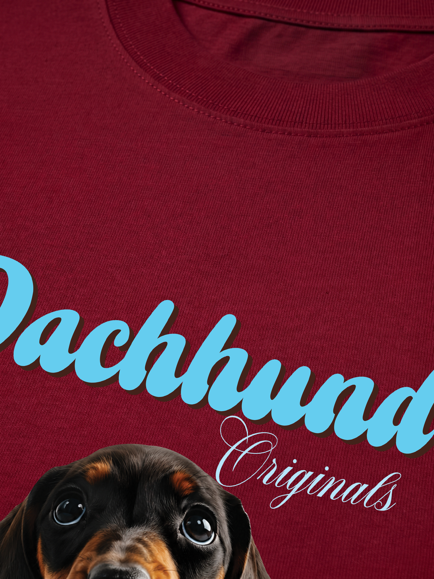 Áo Thun Relaxed Fit Originals Couple Dachhund