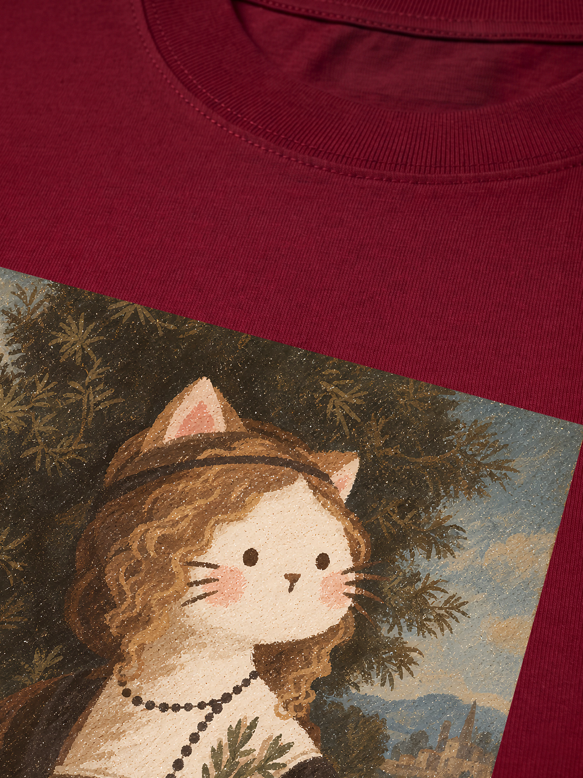 Áo Thun Relaxed Fit Ginevra de' Meowci