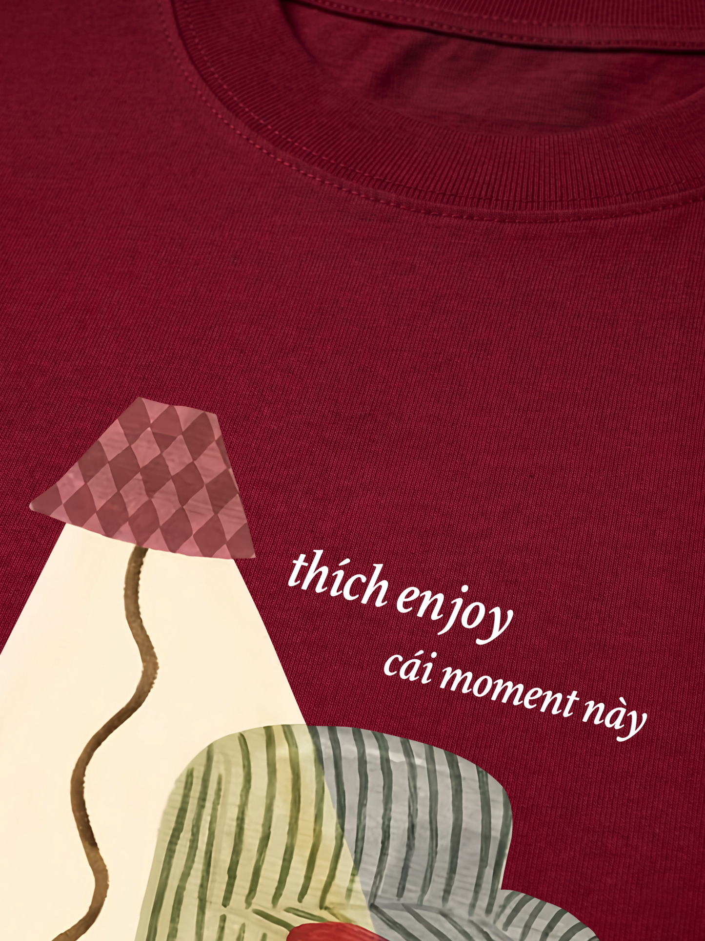 Áo Thun Relaxed Fit Thích Enjoy Cái Moment Này