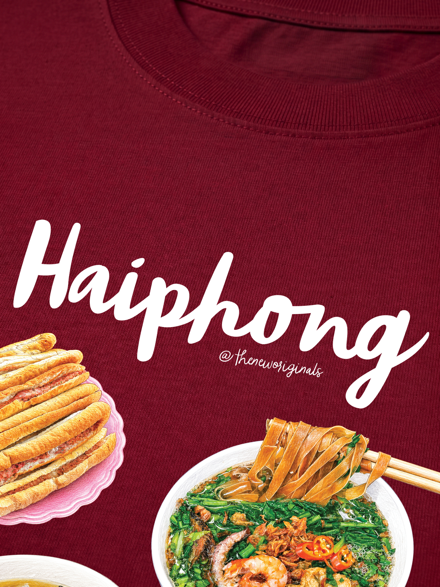 Áo Thun Relaxed Fit Hai Phong Food