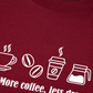 Áo Thun Relaxed Fit More Coffee, Less Drama