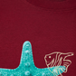 Áo Thun Relaxed Fit  Blue Tiffany Starfish